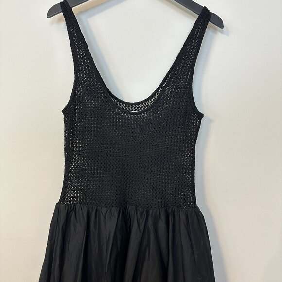 ASTR the Label Contrast Bubble Midi Sundress in Black Size Large - Picture 8 of 12